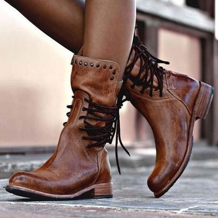 BONNIE™|VINTAGE LACE BOOTS