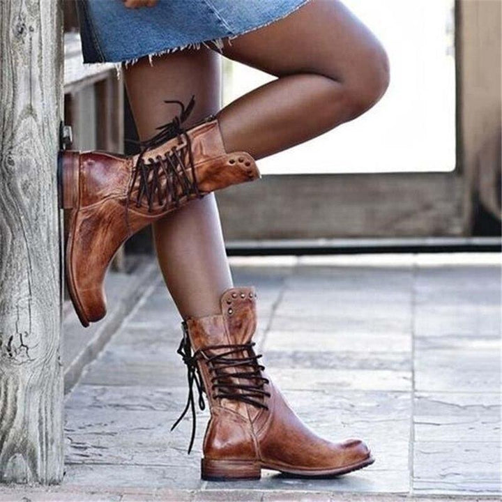BONNIE™|VINTAGE LACE BOOTS