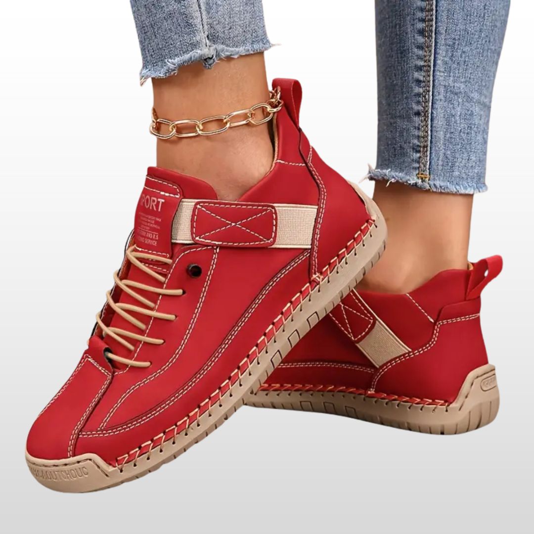 GISELLA™|LEATHER SNEAKERS