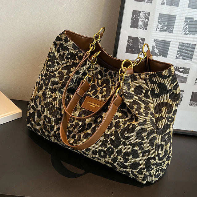 AVA™|CHIC LEOPARD TOTE BAG