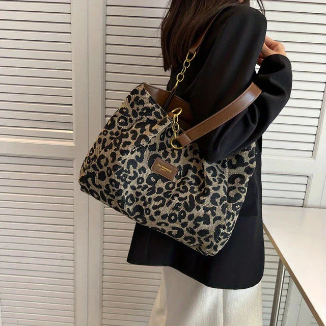 AVA™|CHIC LEOPARD TOTE BAG