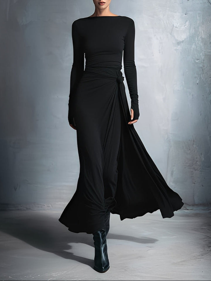 SERAPHINA™|SIDE KNOT MAXI DRESS