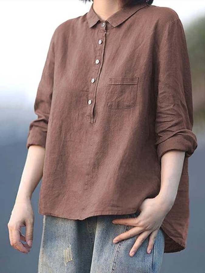 KIRSTEN™|RELAXED MODERN SHIRT