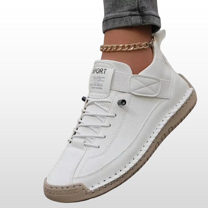 GISELLA™|LEATHER SNEAKERS