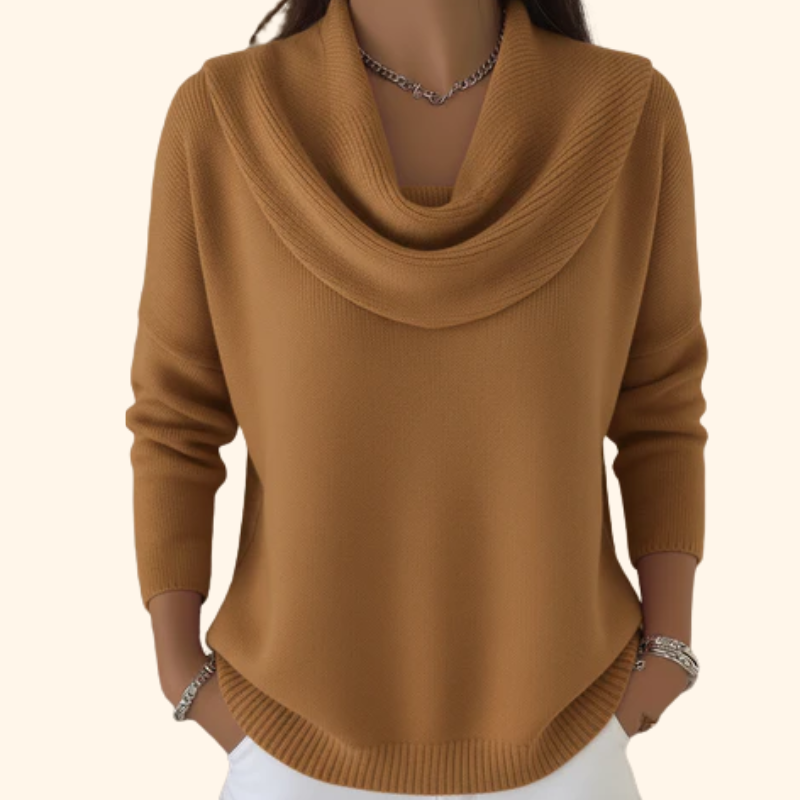 SARAH™|ELEGANT DRAPED SWEATER