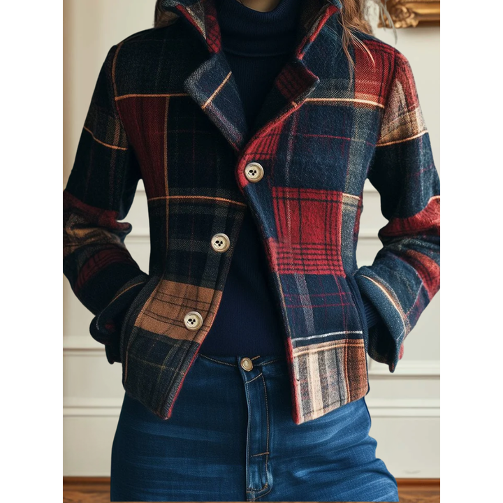 RENEE™|CLASSIC PLAID JACKET