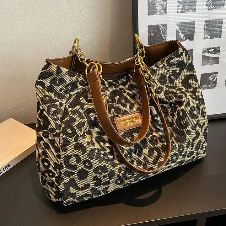 AVA™|CHIC LEOPARD TOTE BAG