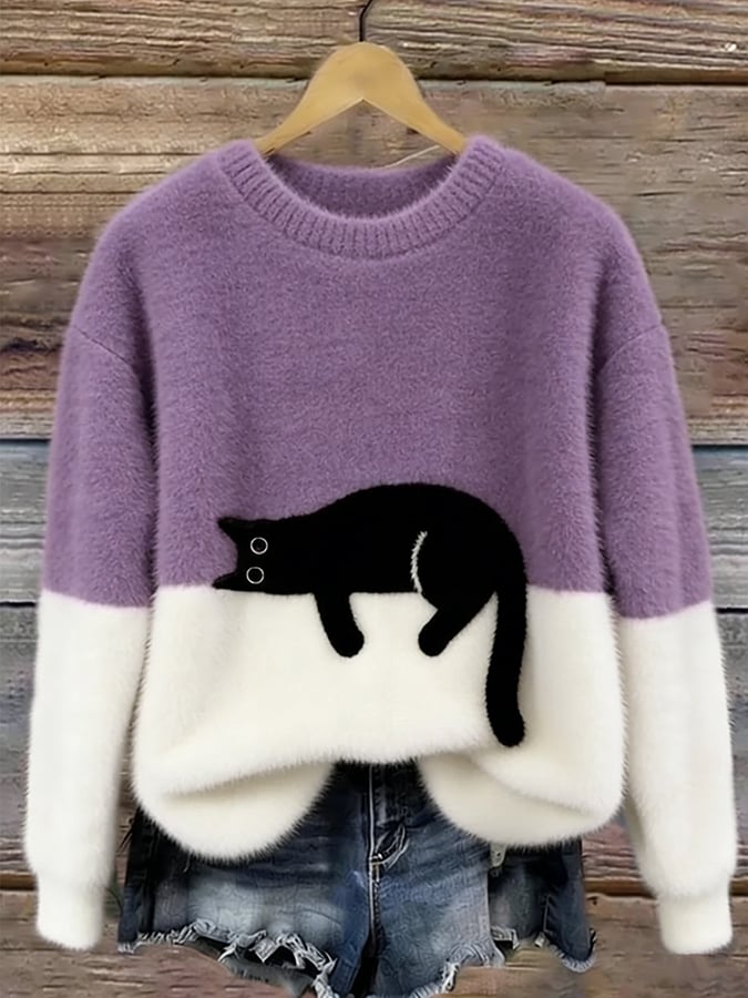 CHLOE™|CASUAL CAT SWEATER