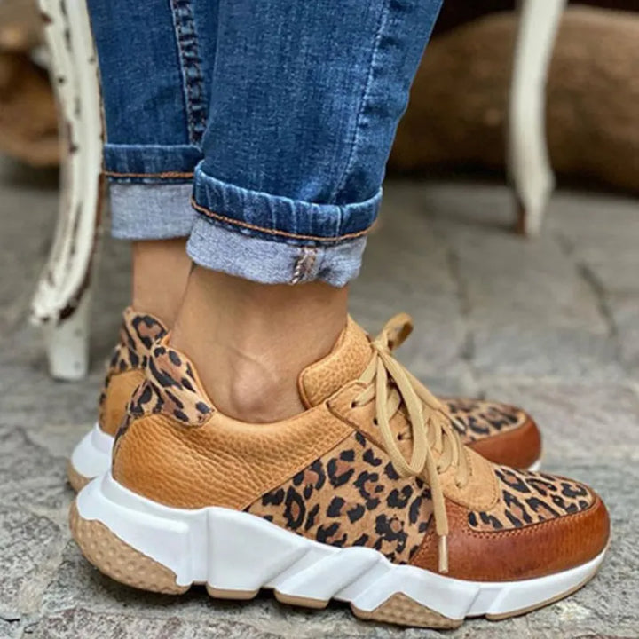 CORA™|COMFORT LEOPARD SNEAKERS