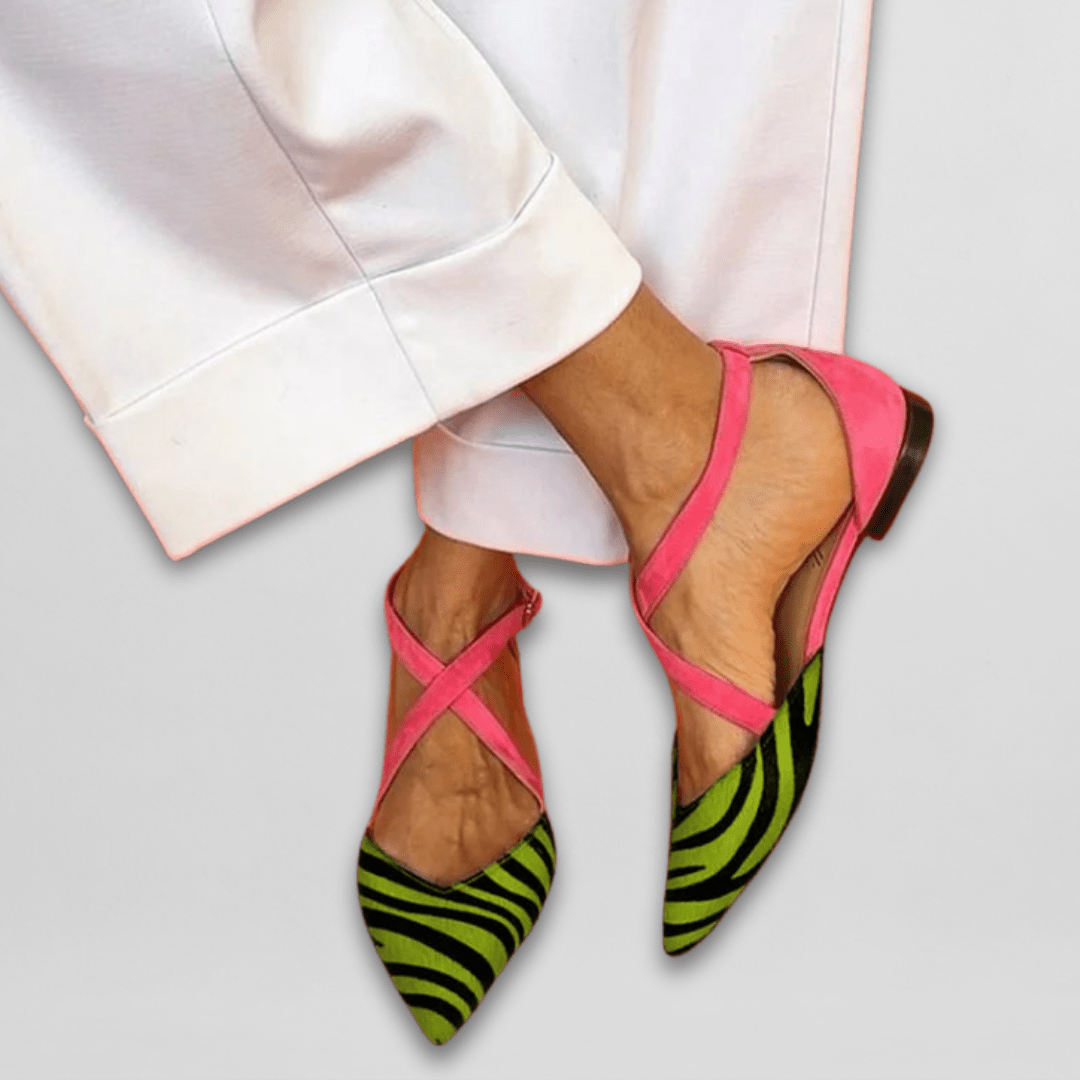 ELISA™|ELEGANT STRAPPY BALLET FLATS