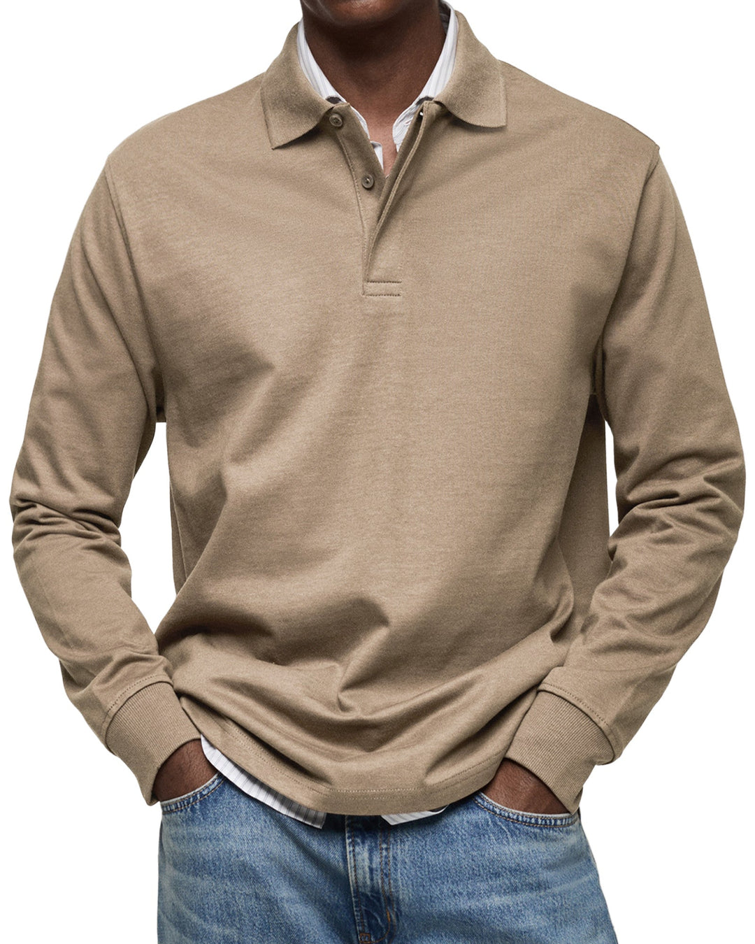 ADAM™|LONG SLEEVE POLO