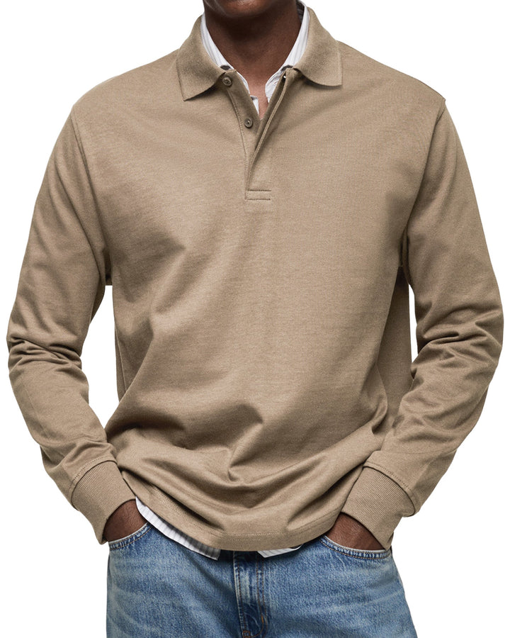 ADAM™|LONG SLEEVE POLO