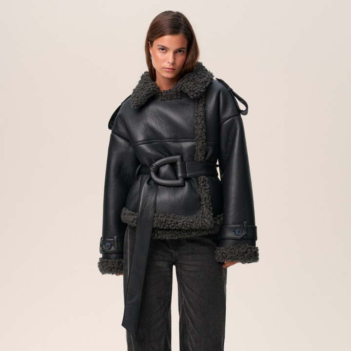BRIANA™|BELTED WINTER COAT