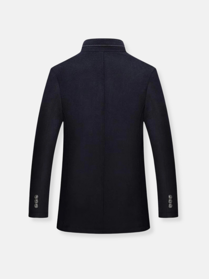 KINGSLEY™|WOOLEN TRENCH COAT FOR MEN