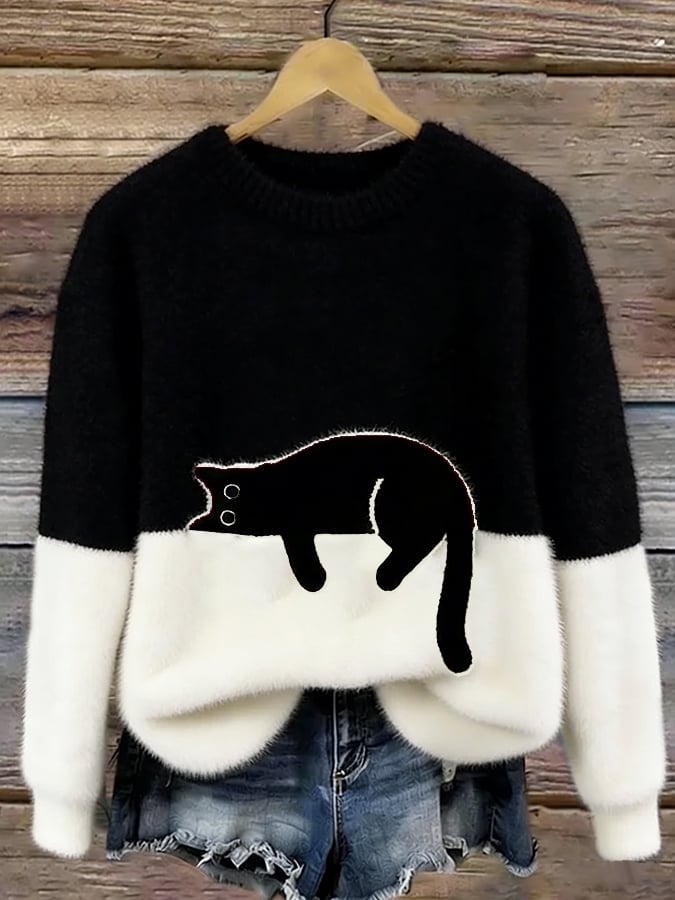 CHLOE™|CASUAL CAT SWEATER