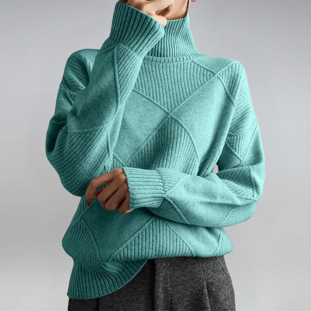 ANNE™|LUXE TURTLENECK SWEATER