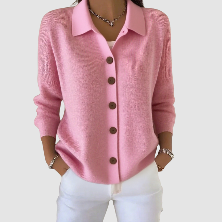 ELORIA™|BUTTON CARDIGAN
