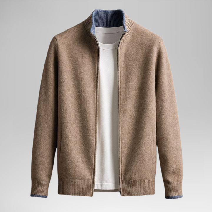 HARVEY™|ELEGANT ZIP CARDIGAN