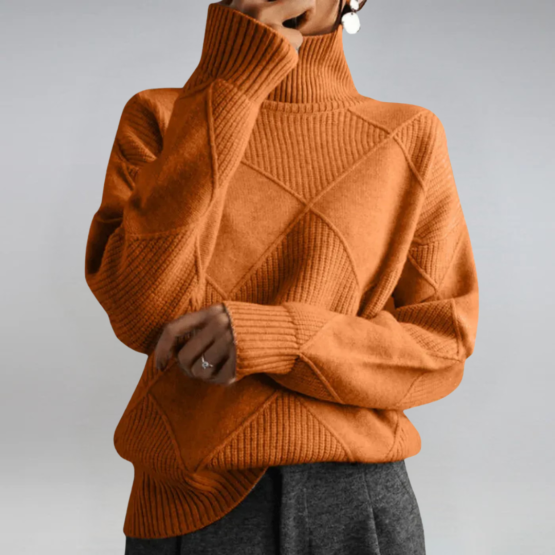 ANNE™|LUXE TURTLENECK SWEATER