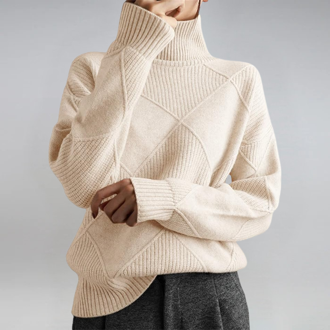 ANNE™|LUXE TURTLENECK SWEATER