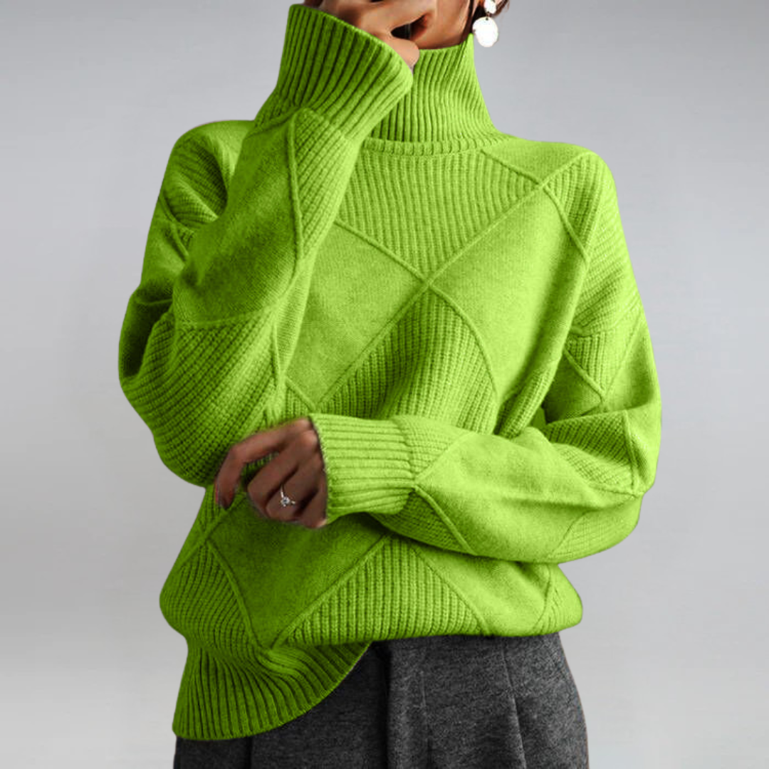 ANNE™|LUXE TURTLENECK SWEATER