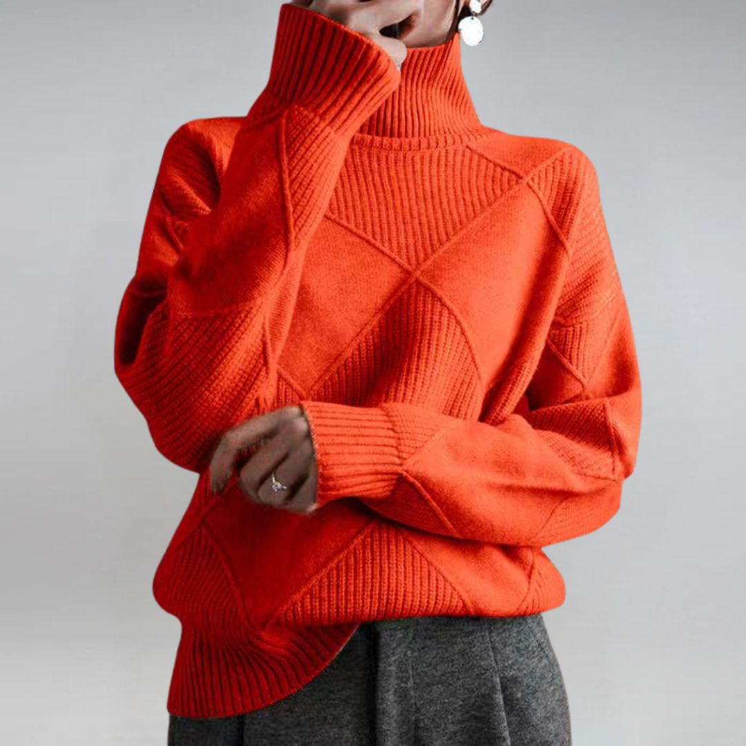 ANNE™|LUXE TURTLENECK SWEATER