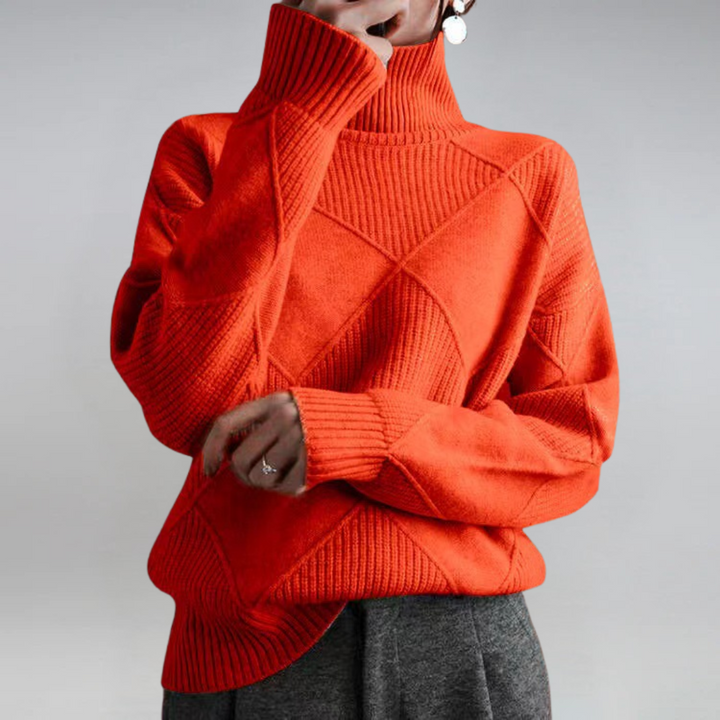 ANNE™|LUXE TURTLENECK SWEATER