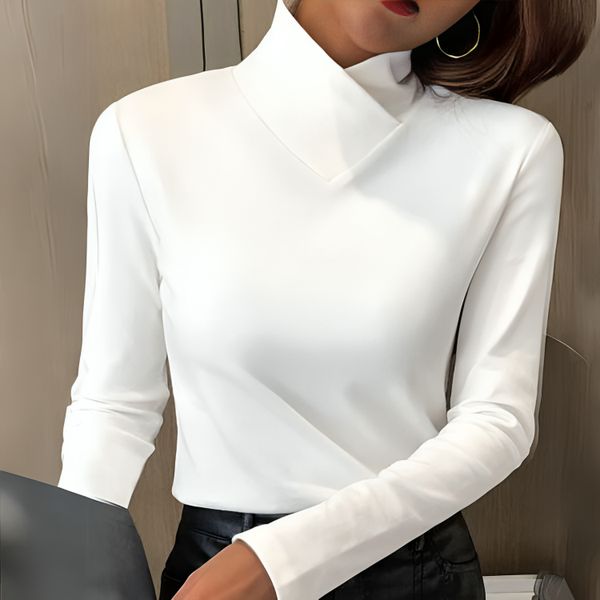 CINDY™|SCULPTED TURTLENECK