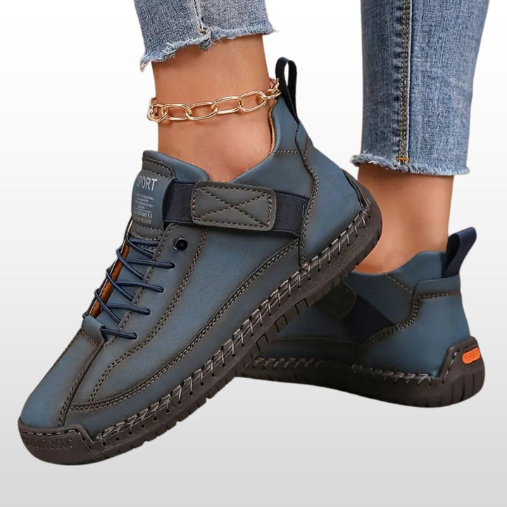 GISELLA™|LEATHER SNEAKERS