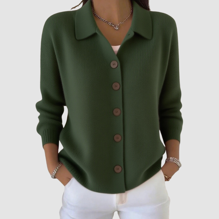 ELORIA™|BUTTON CARDIGAN