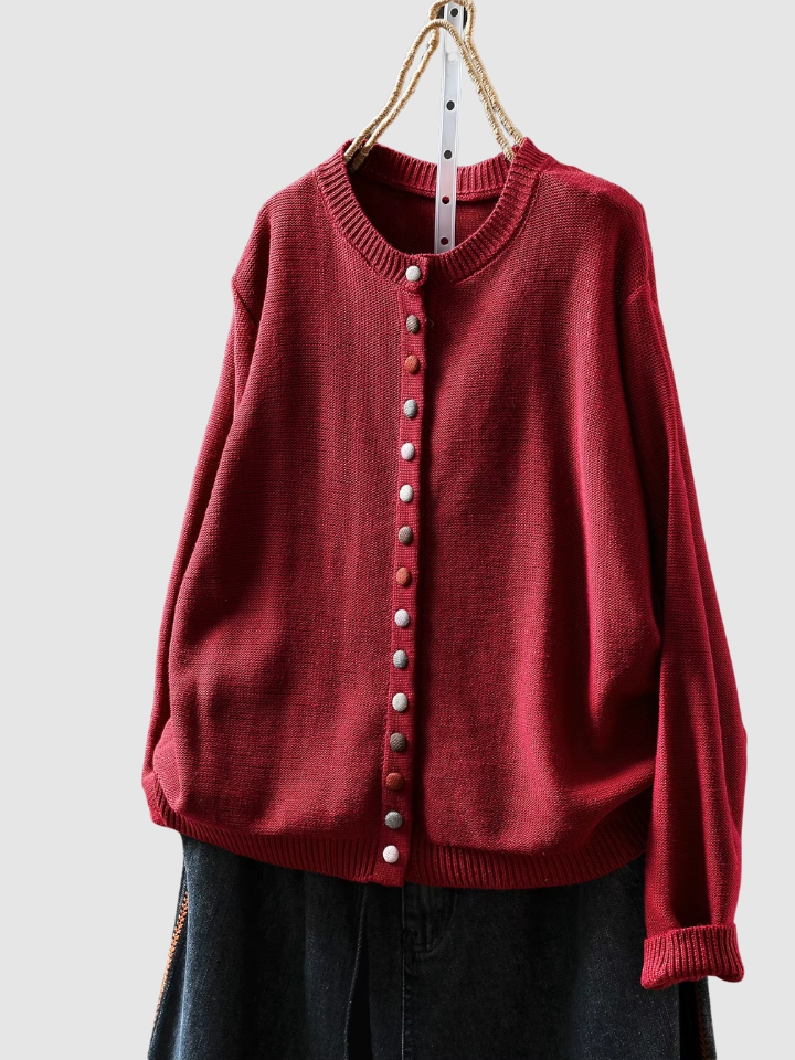 DIANE™| CLASSIC COTTON CARDIGAN