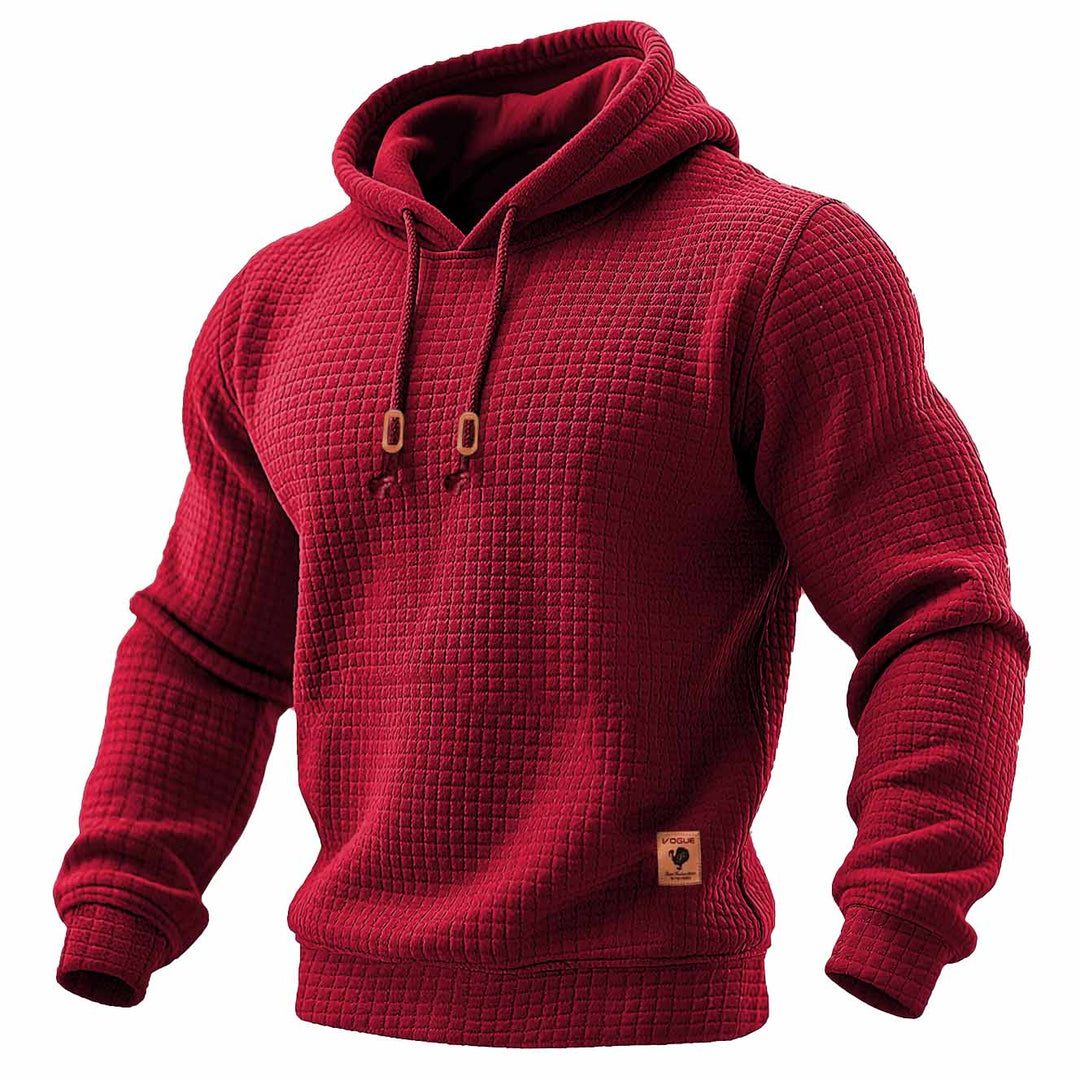 SILVANO™|QUILTED WAFFLE OUTDOOR HOODIE