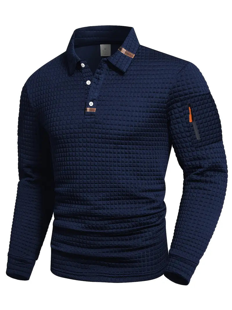 QUINTON™|CLASSIC LONG SLEEVE POLO