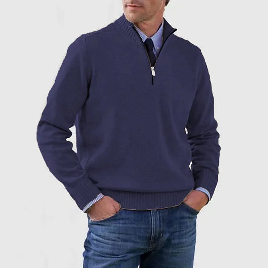 CALVIN™|HALF ZIP SWEATER