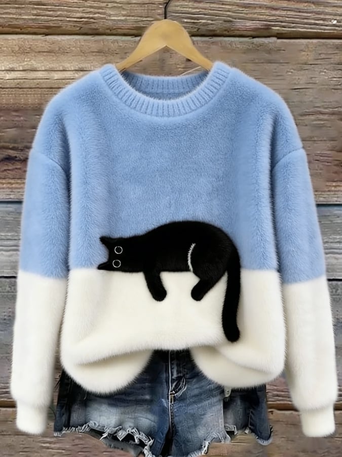 CHLOE™|CASUAL CAT SWEATER