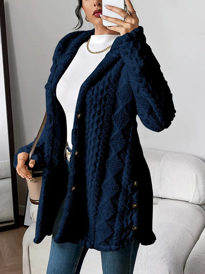 KATIA™|HOODED CARDIGAN