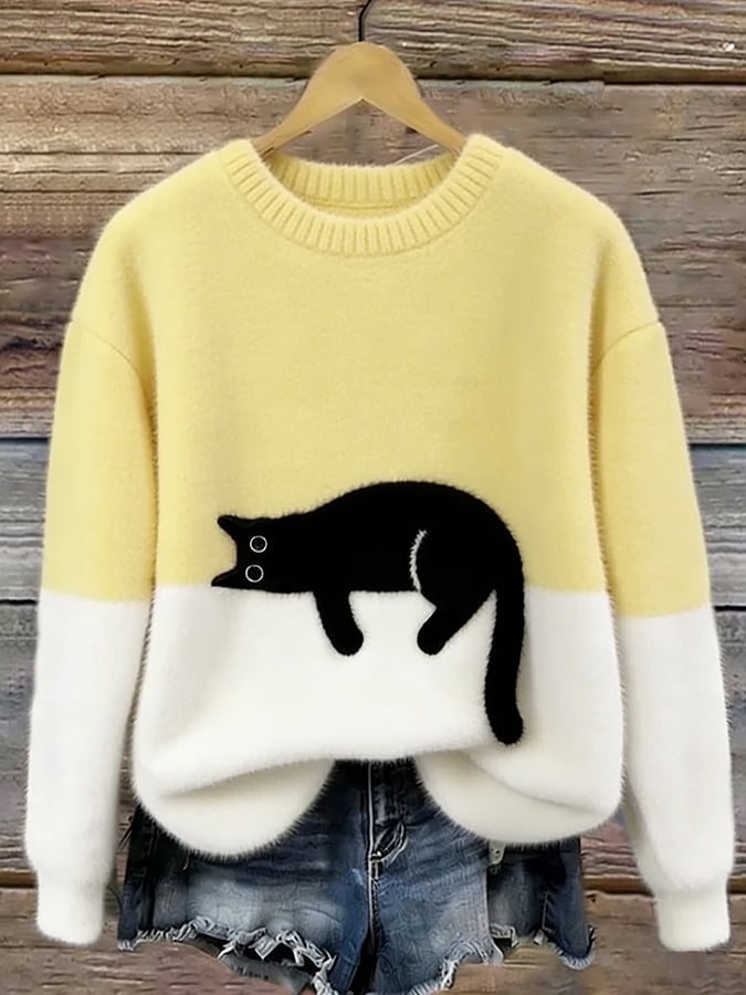 CHLOE™|CASUAL CAT SWEATER