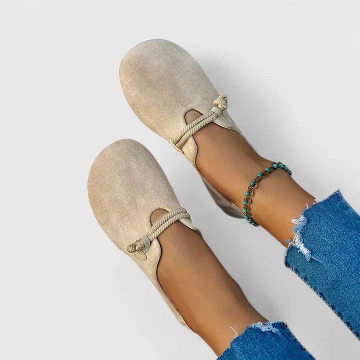 GRACE™|SUEDE SLIPON LOAFERS