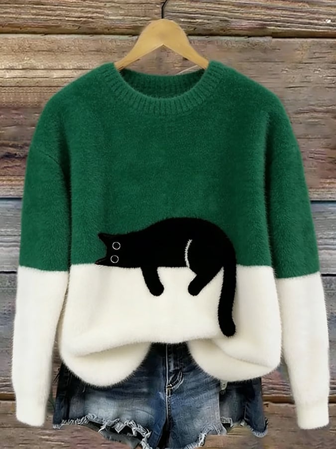 CHLOE™|CASUAL CAT SWEATER