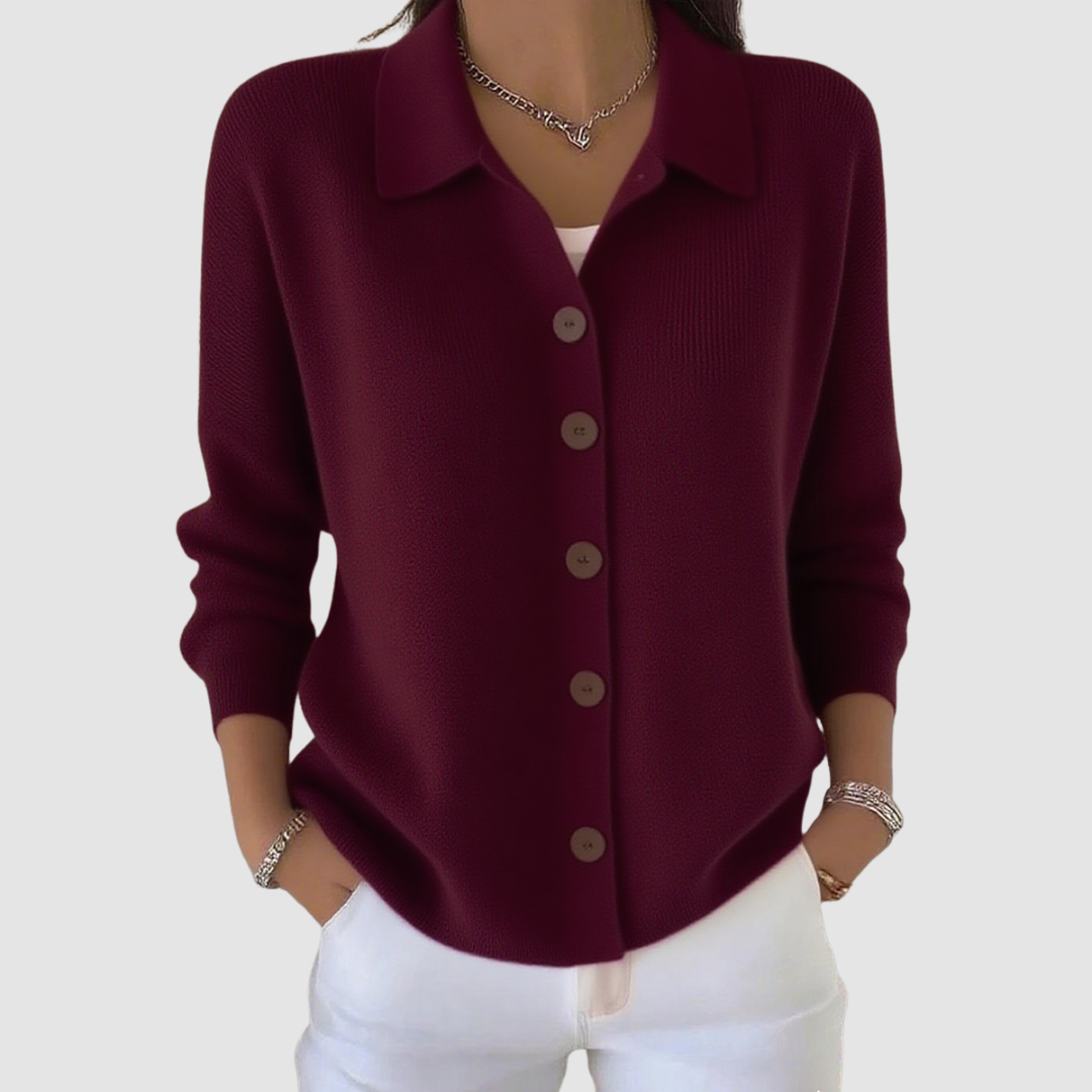 ELORIA™|BUTTON CARDIGAN