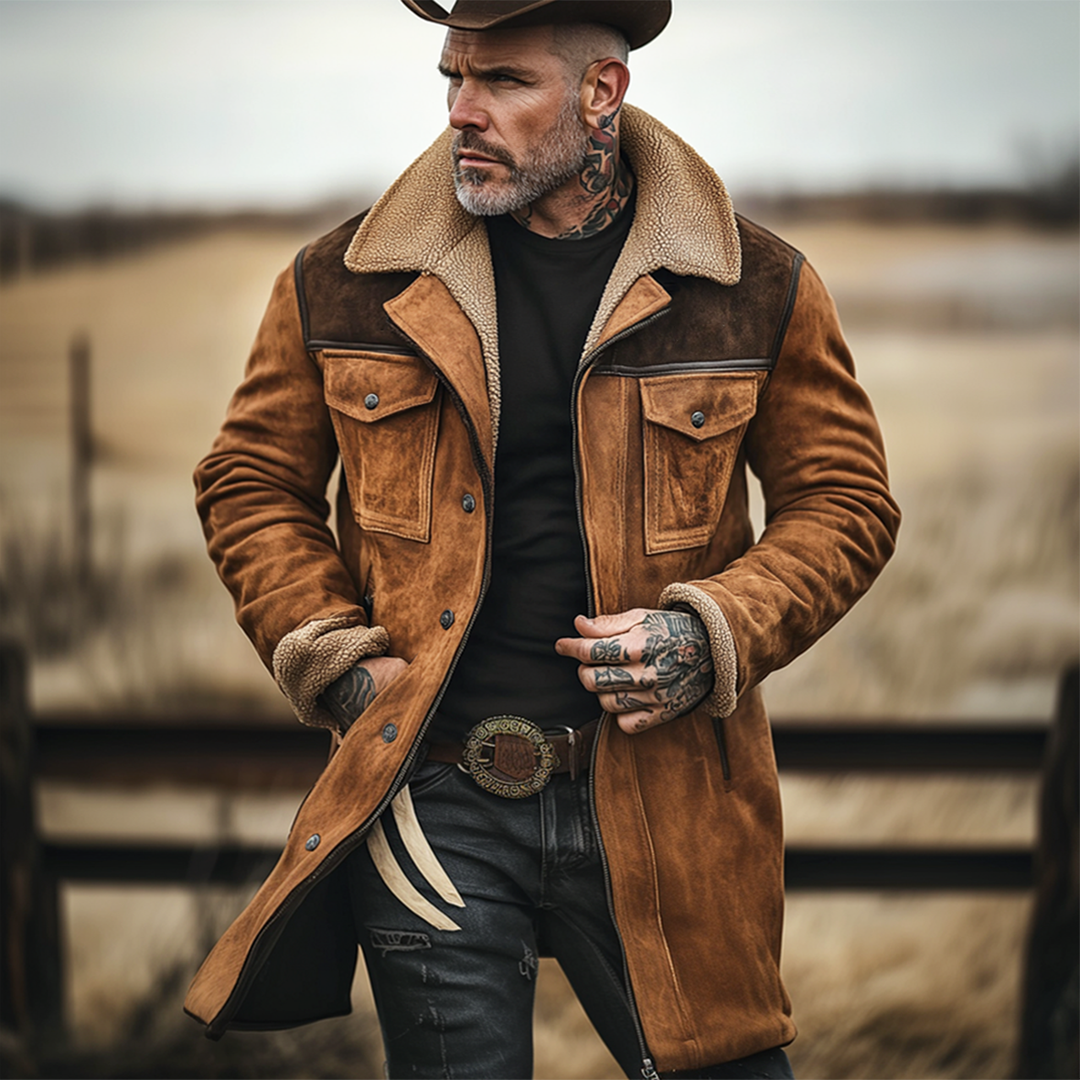 MARCELLO™|VINTAGE PATCHWORK JACKET COAT