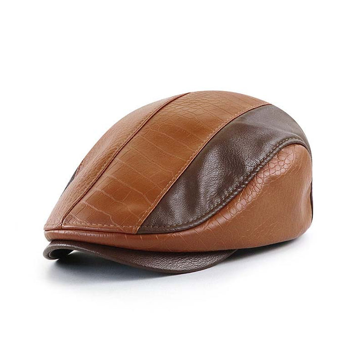 BRUNO™|RETRO BERET STITCHED CAP