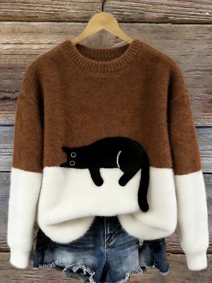 CHLOE™|CASUAL CAT SWEATER