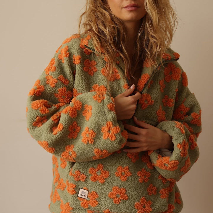 NICOLE™|FLOWER PULLOVER