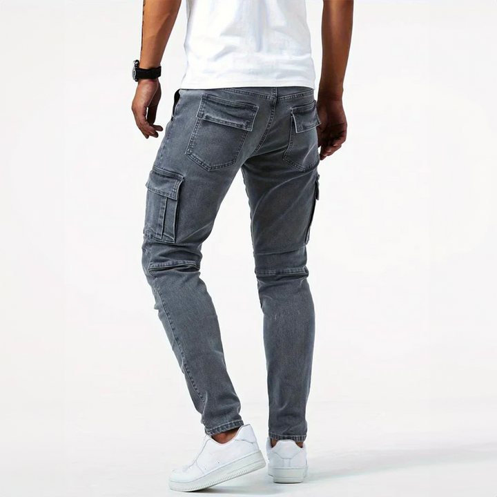 OSCAR™|CARGO STRETCH JEANS