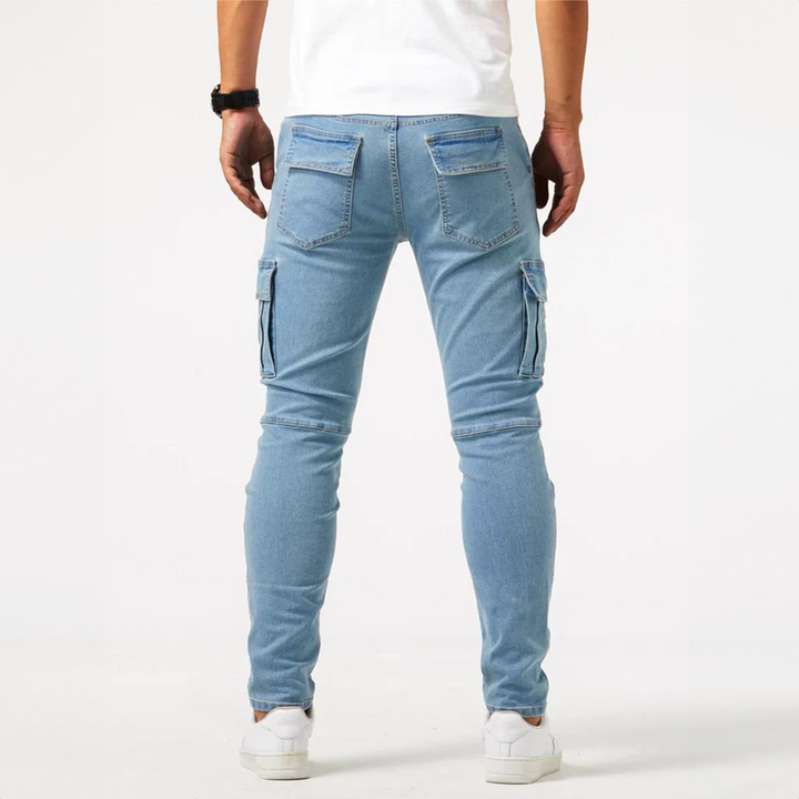 OSCAR™|CARGO STRETCH JEANS