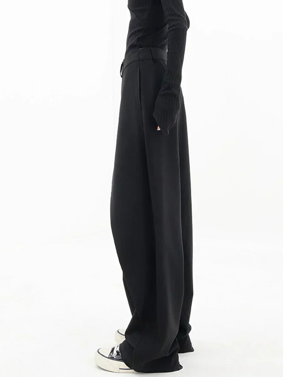 RINA™|LAYERED WIDE LEG PANTS