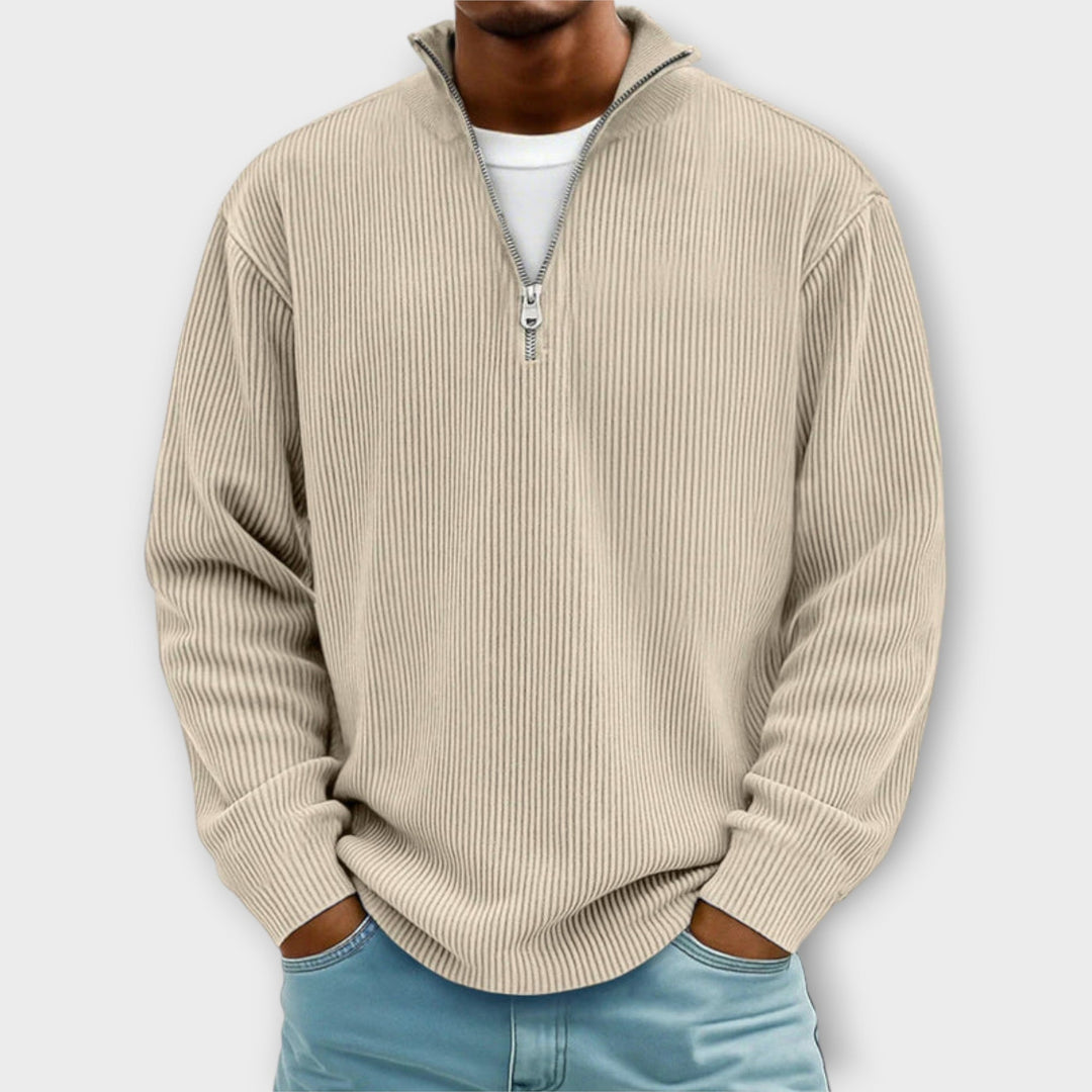 HANS™|MODERN ZIP SWEATER