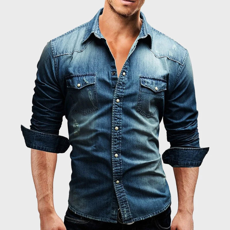 JAMES™|MODERN DENIM SHIRT