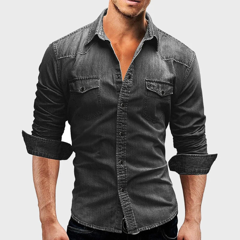 JAMES™|MODERN DENIM SHIRT